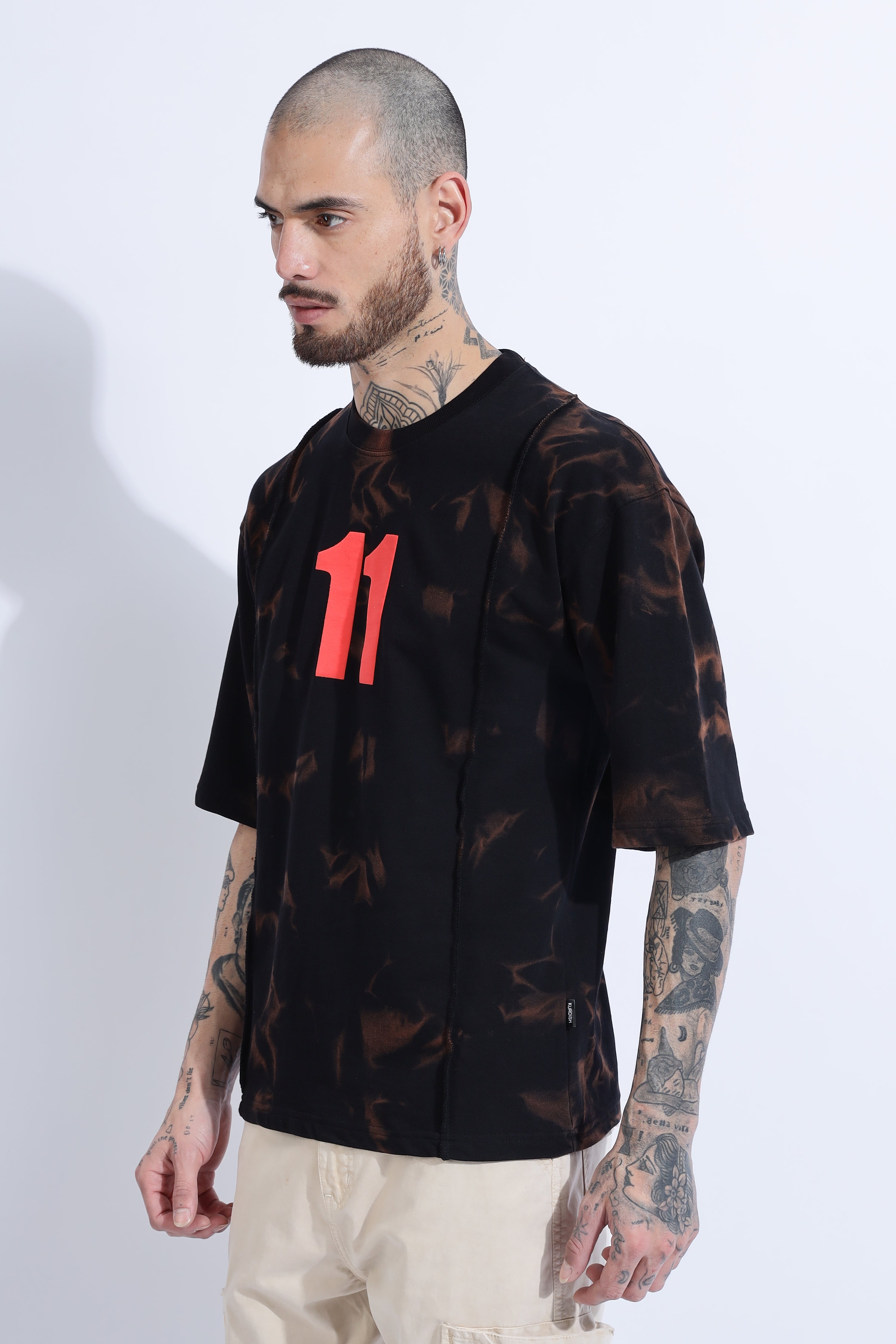 Oversized Unisex High Sleeve T-shirt
