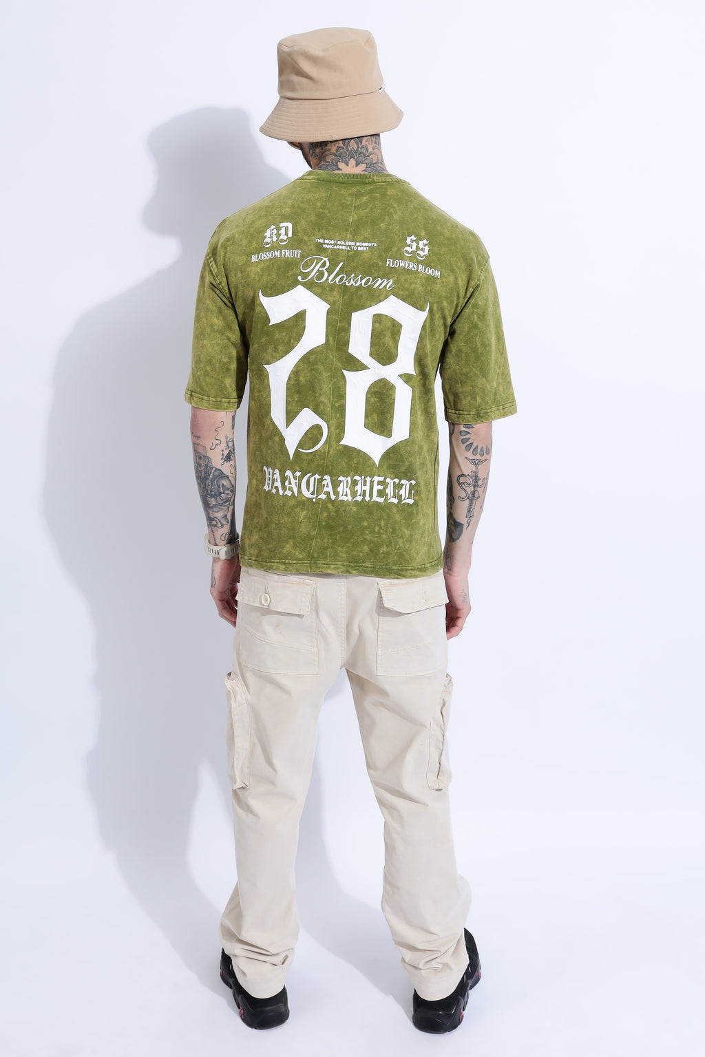 Oversized Unisex High Sleeve T-shirt