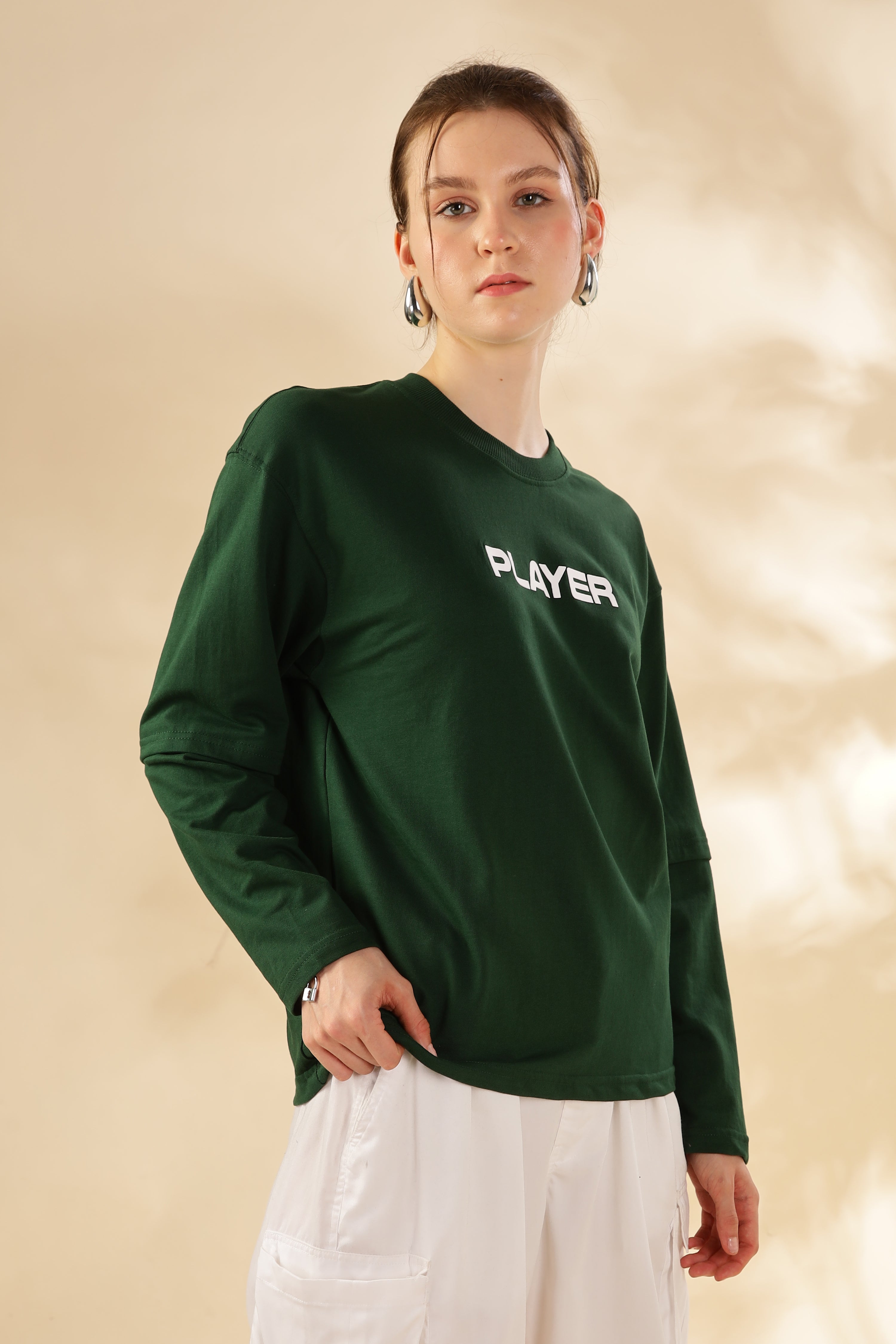 Full sleeve T-shirt Loopknit | Unisex