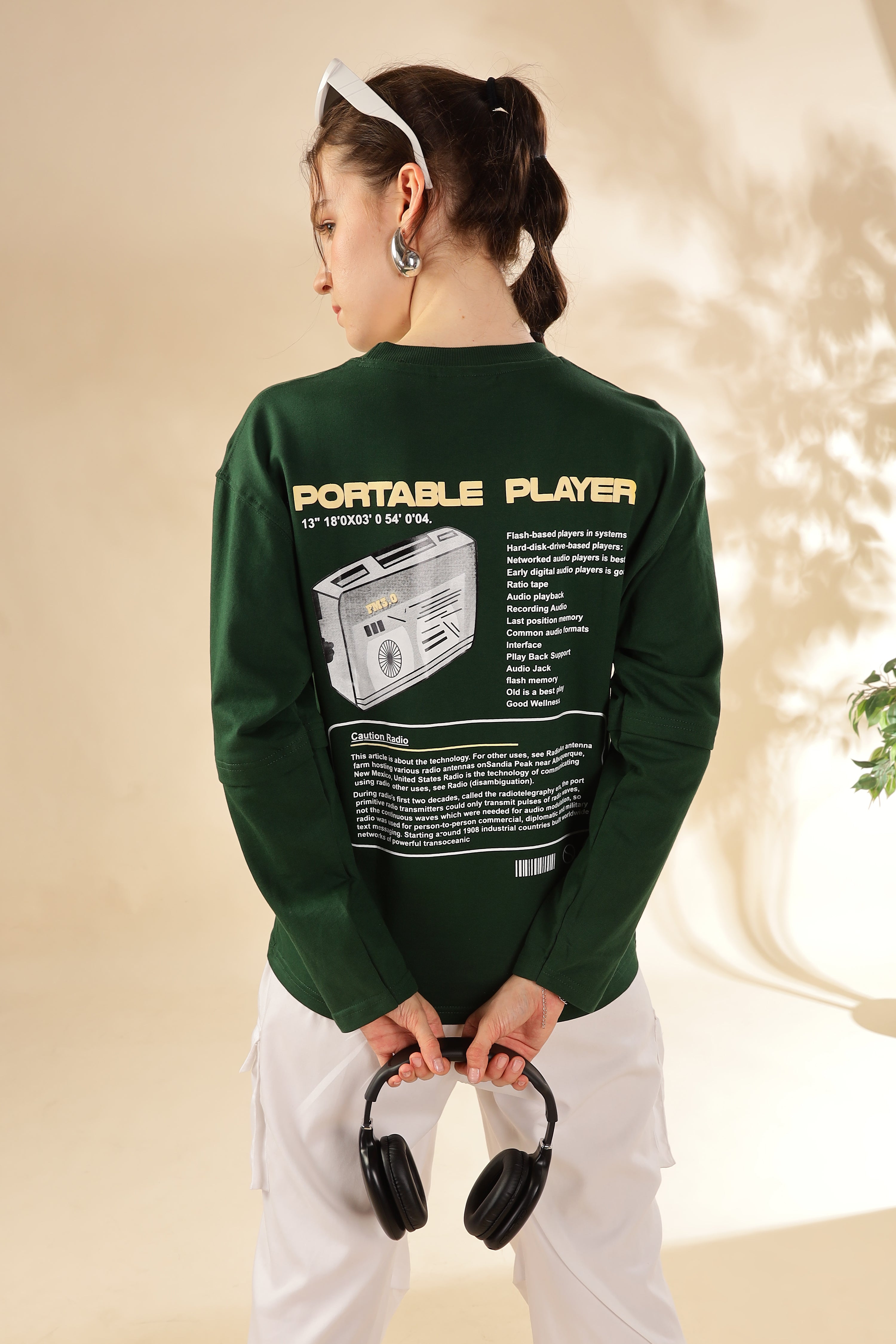 Full sleeve T-shirt Loopknit | Unisex