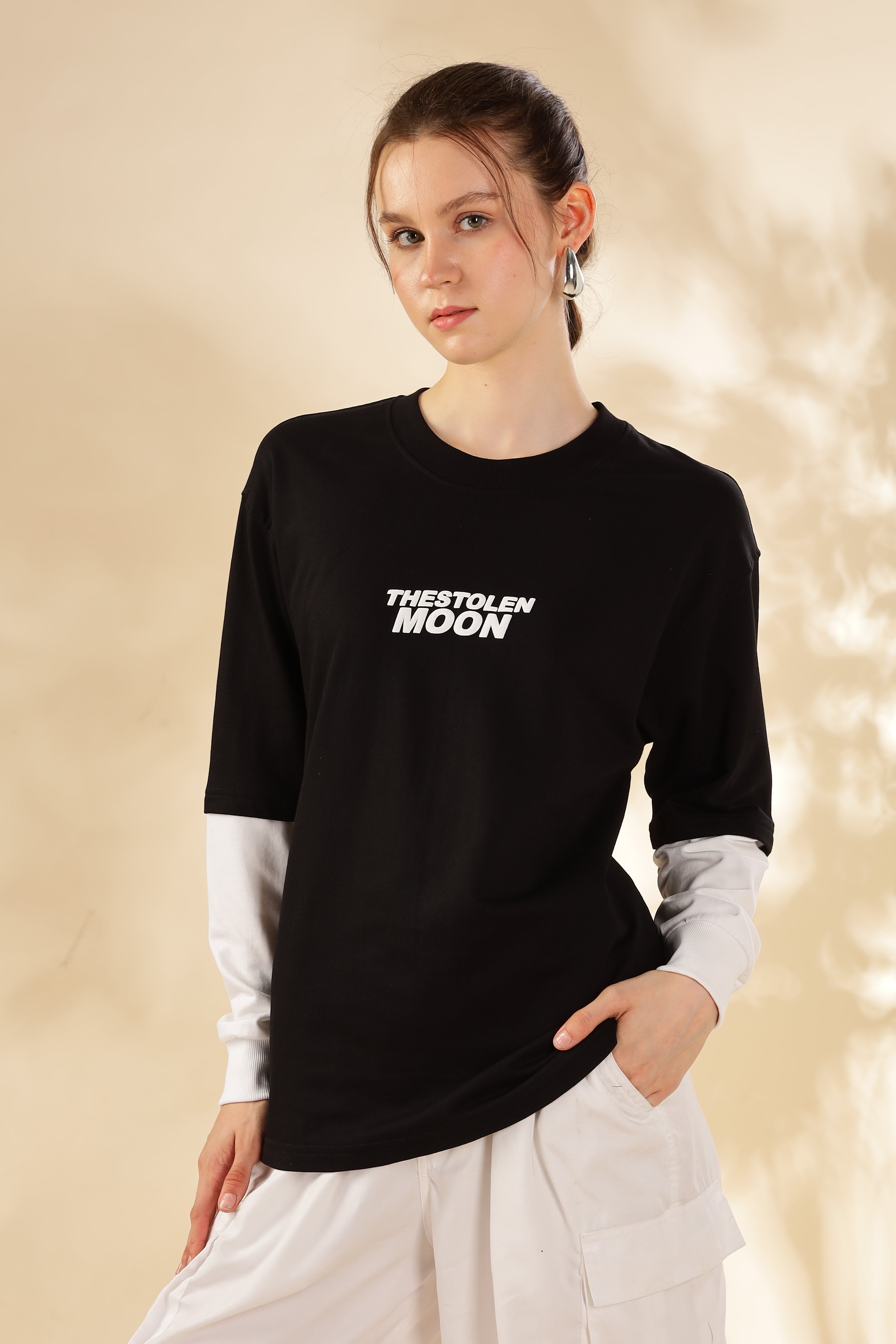 Doctor sleeve T-shirt Loopknit | Unisex