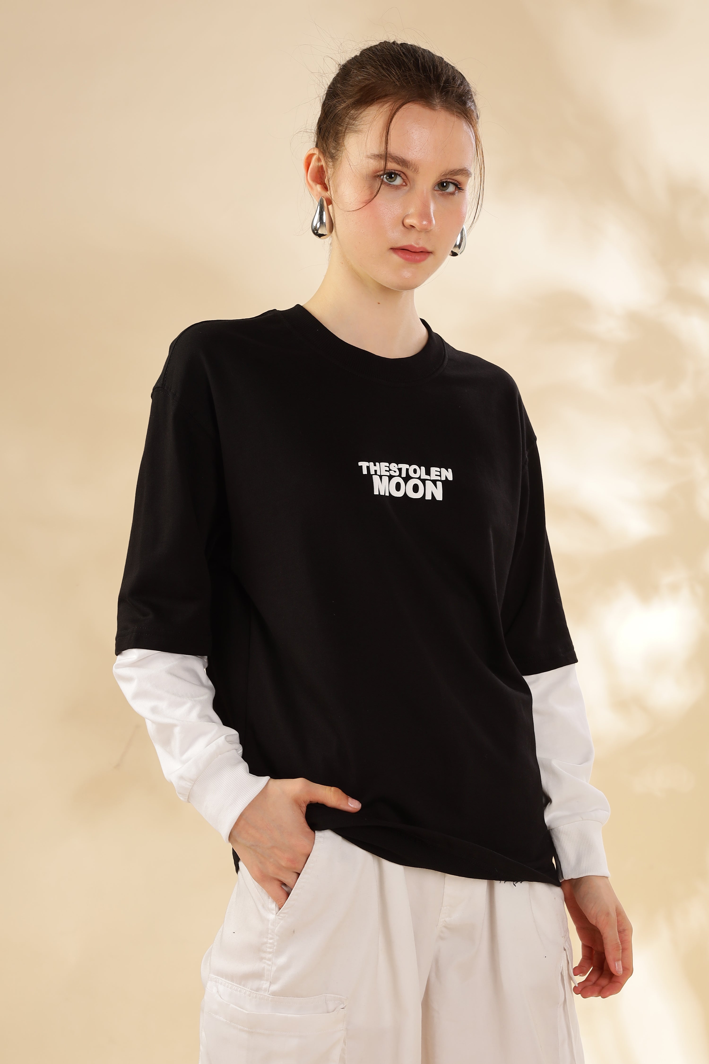 Doctor sleeve T-shirt Loopknit | Unisex