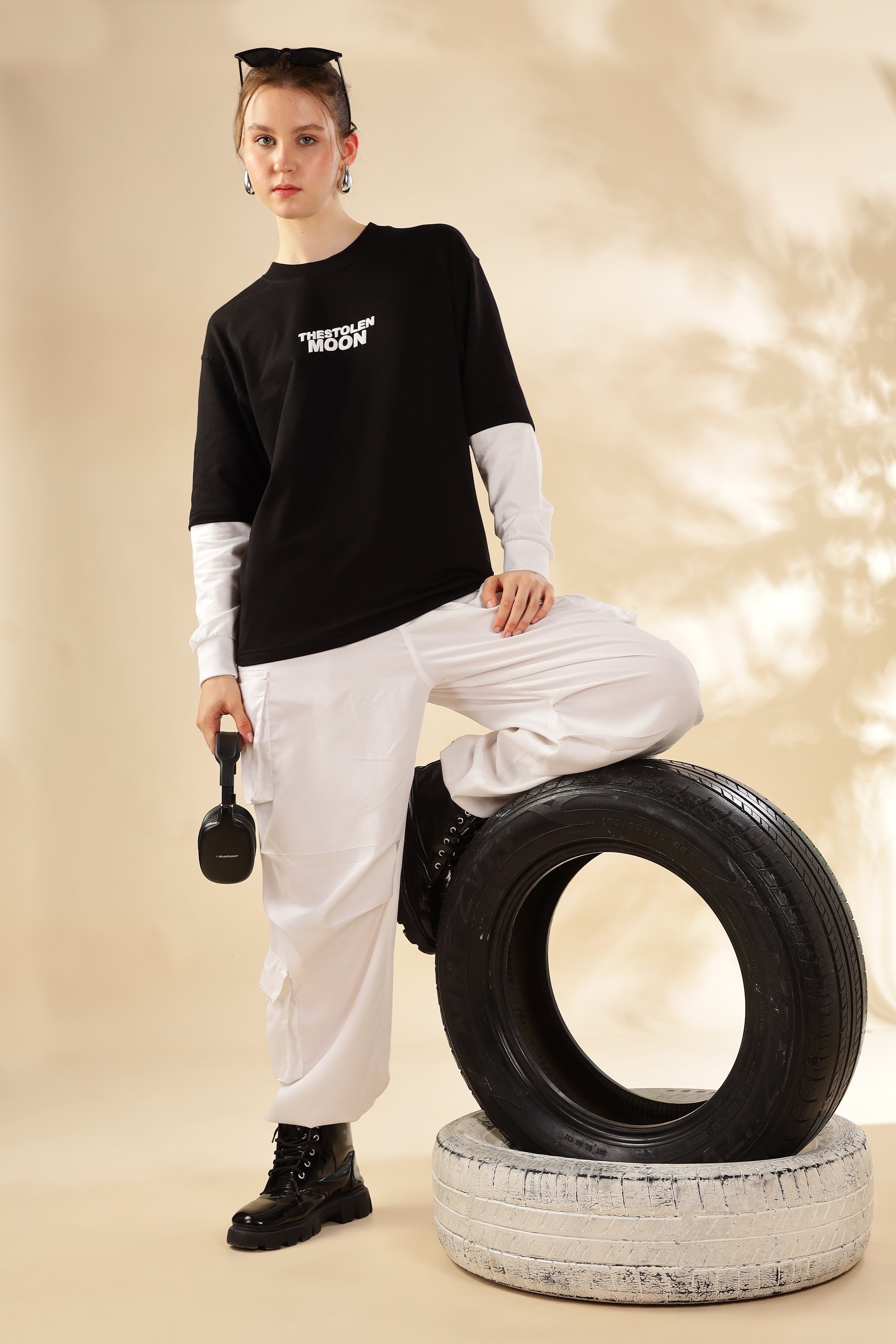 Doctor sleeve T-shirt Loopknit | Unisex