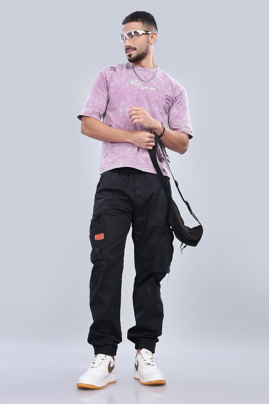 Oversized High sleeve T-shirt |Unisex